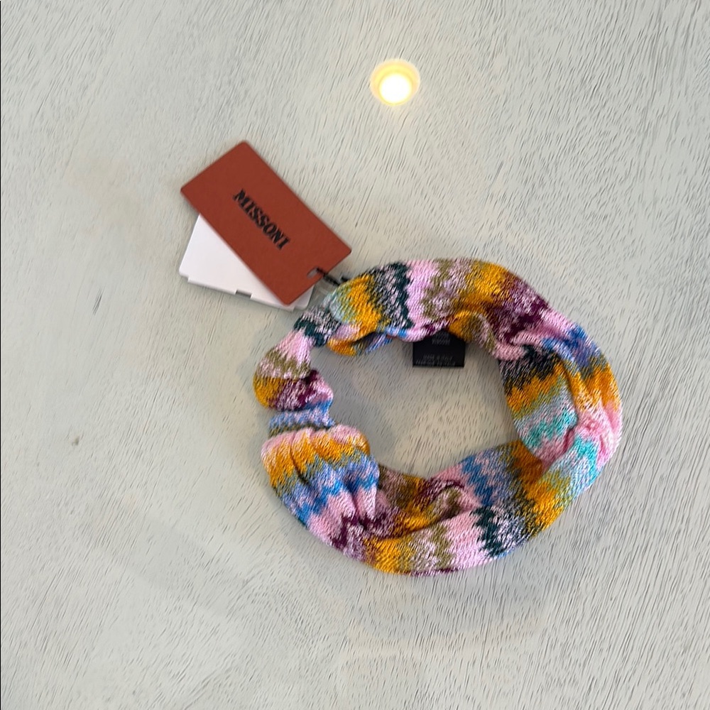 Missoni Multicolor Knit Headband